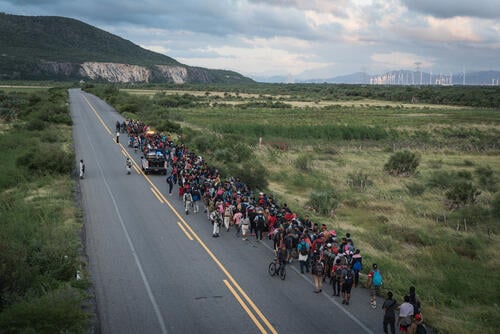 MSF responds to an increasing number of caravans with migrants in southern Mexico MSF responds to an increasing number of caravans with migrants in southern Mexico